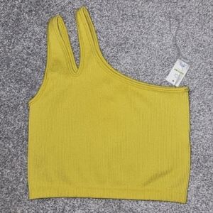NWT Offline by Aerie One Shoulder Crop Top